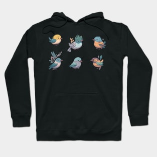 Cute Birds Sticker Pack 3 Hoodie